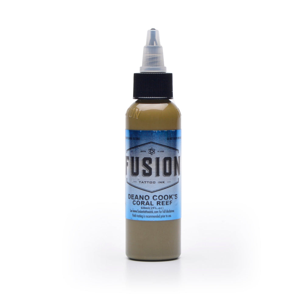 fusion ink deano cook coral reef 2 oz - Tattoo Supplies