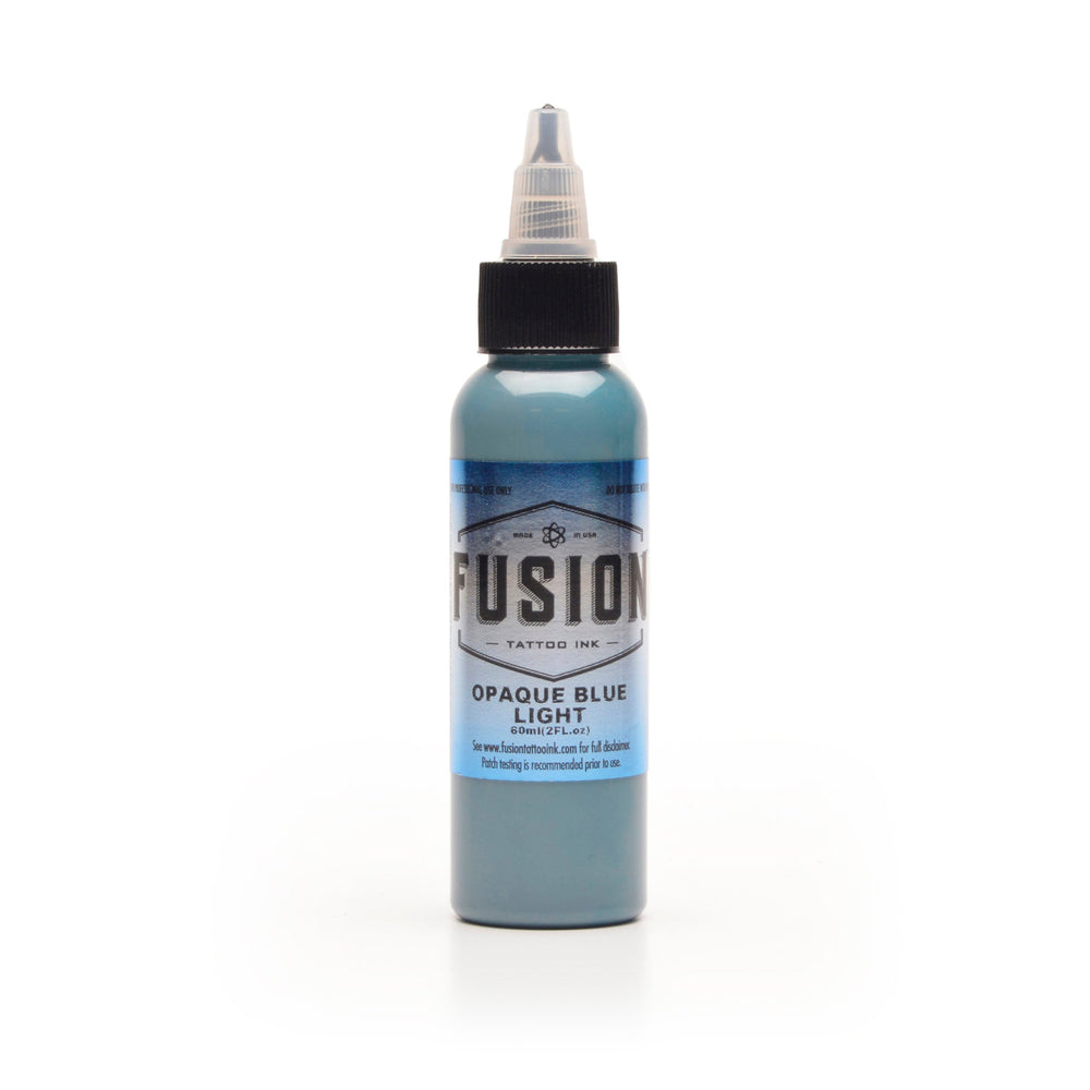 fusion ink opaque blue light - Tattoo Supplies