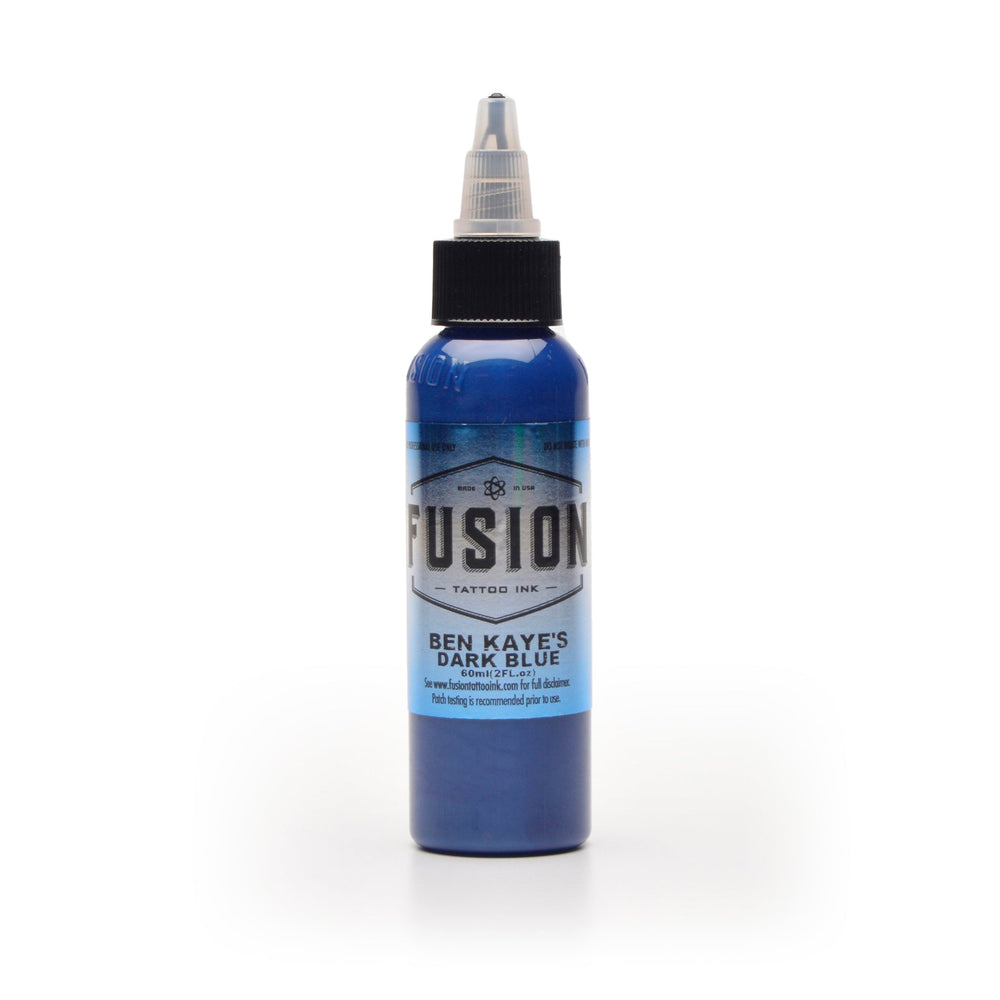 fusion ink ben kaye dark blue 2 oz - Tattoo Supplies