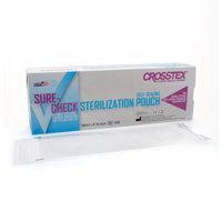 crosstex sure check 2 1 4 in x 4 inch sterilization pouches - Tattoo Supplies