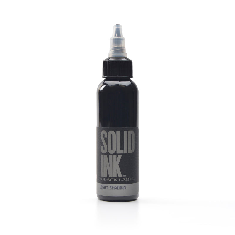 SOLID INK | Black Label Grey Wash Light Shading Tattoo Supplies 