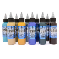 fusion ink deano cook signature palette 10 color set - Tattoo Supplies