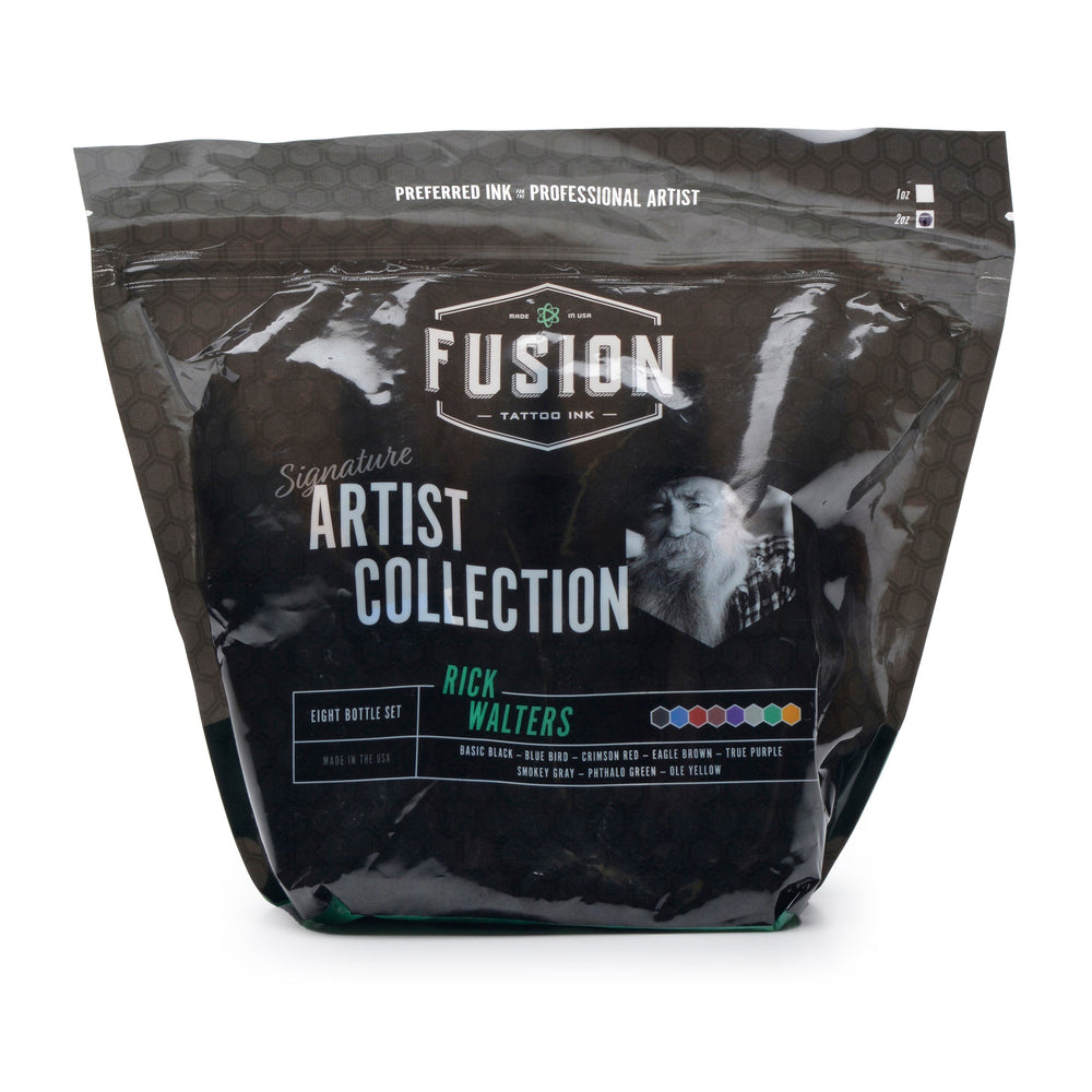 fusion ink rick walters signature palette - Tattoo Supplies