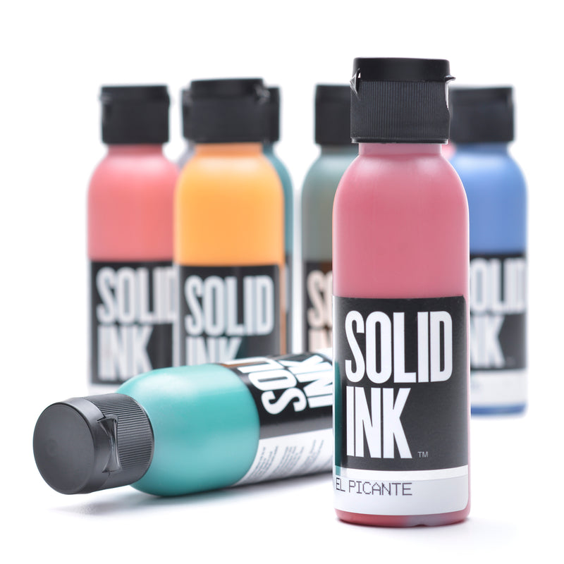 SOLID INK Old Pigment Set - - Tattoo Supplies USD