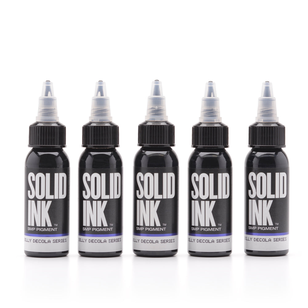 SOLID INK | SMP by Billy Decola scalp micro pigmentation ink set - tattoo supplies