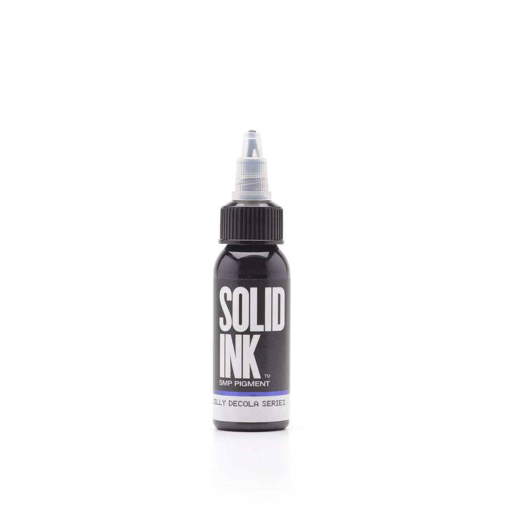SOLID INK | SMP by Billy Decola scalp micro pigmentation ink set - BLACK - tattoo supplies